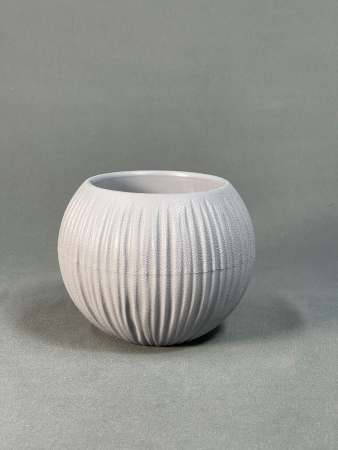 Кашпо для цветов Сфера (1.7) Серый